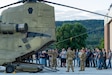 Fort Indiantown Gap hosted more than 120 first responders from communities near the installation for a helicopter emergency orientation Sept. 11, 2025, at Army Aviation Support Facility No. 1 and Muir Army Heliport. (Pennsylvania National Guard photo by Wayne V. Hall)