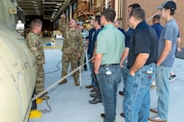 Fort Indiantown Gap hosted more than 120 first responders from communities near the installation for a helicopter emergency orientation Sept. 11, 2025, at Army Aviation Support Facility No. 1 and Muir Army Heliport. (Pennsylvania National Guard photo by Wayne V. Hall)