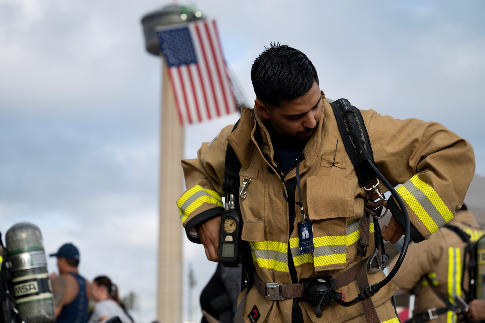 JBSA firefighters complete 9/11 climb challenge