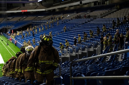 JBSA firefighters complete 9/11 climb challenge