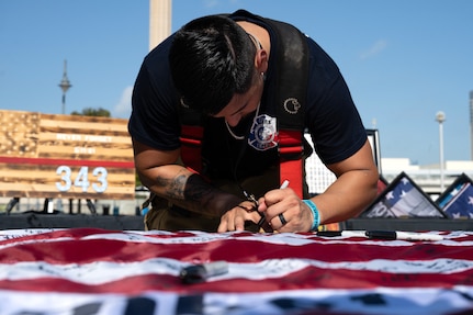 JBSA firefighters complete 9/11 climb challenge
