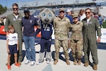 The Nevada football team held three separate honors for active members of the Air Guard and their families during the second home game of the season against Middle Tennessee State, including retired Maj. Gen Ondra Berry, former adjutant general.