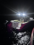 Coast Guard Station Fort Myers Beach rescue crews saved seven boaters after a vessel allision near Fort Myers Beach, Sunday. (U.S. Coast Guard courtesy photo)