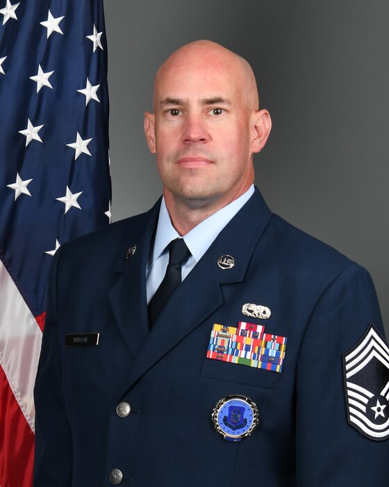 Chief Master Sgt. Derek A. Hudson is the Senior Enlisted Leader of the 367th Recruiting Group, Robins Air Force Base, Georgia