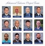Headshots of Carderock Tailcone Project Team