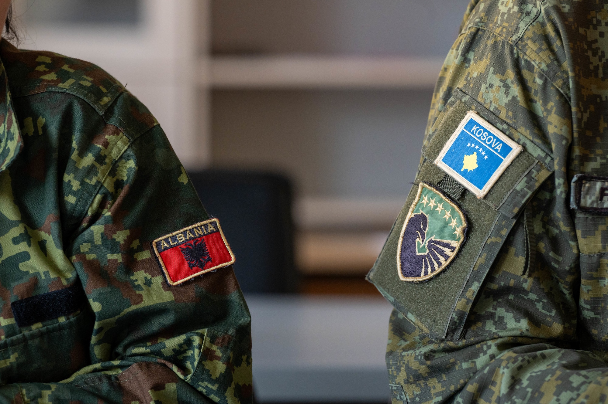 military members work together for the first time in a new alliance in Croatia