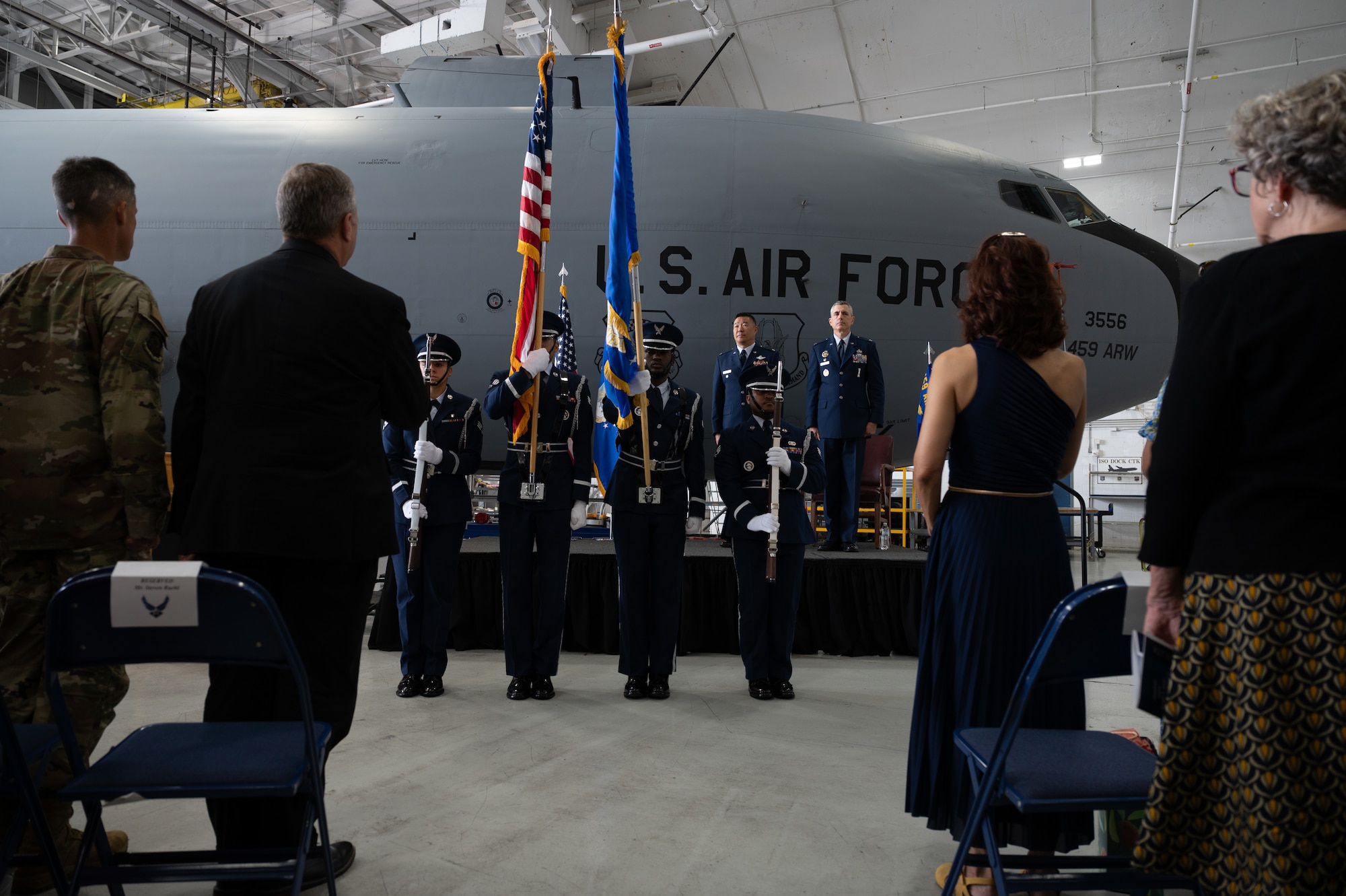 Col. Kenneth Jensen retired from the Air Force. He held his retirement ceremony on Sep. 6, 2025, at the 459th Air Refueling Wing at Joint Base Andrews, Md. Col. Jensen was the commander of the 459th Maintenance Group. He served nearly 30 years as both enlisted and as an officer. His service culminated with earning the Legion of Merit among many other decorations during his stellar career.