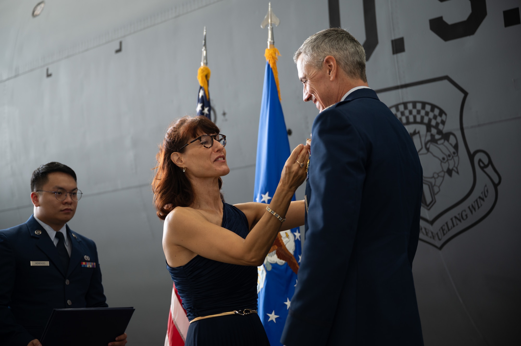 Col. Kenneth Jensen retired from the Air Force. He held his retirement ceremony on Sep. 6, 2025, at the 459th Air Refueling Wing at Joint Base Andrews, Md. Col. Jensen was the commander of the 459th Maintenance Group. He served nearly 30 years as both enlisted and as an officer. His service culminated with earning the Legion of Merit among many other decorations during his stellar career.