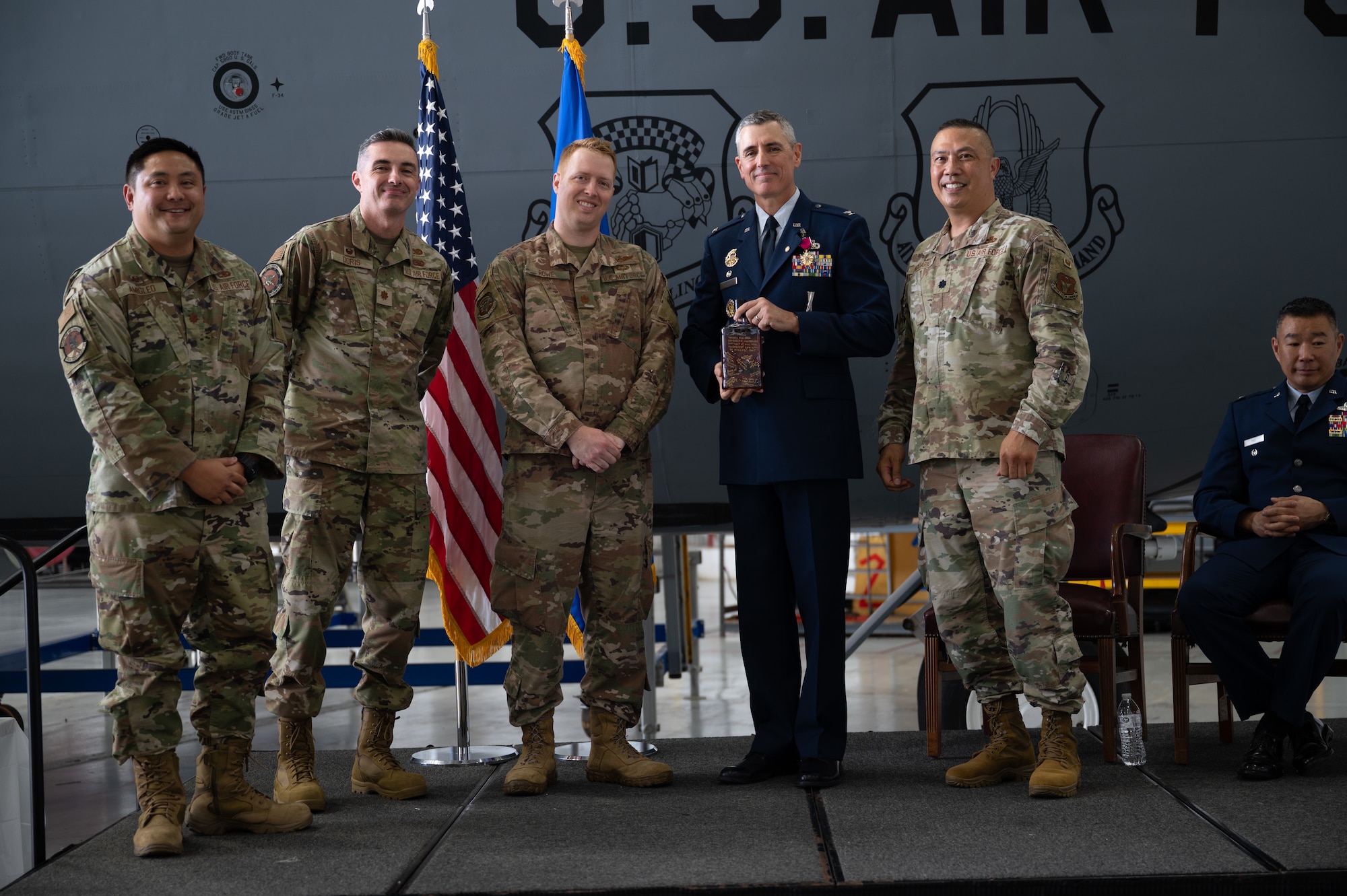 Col. Kenneth Jensen retired from the Air Force. He held his retirement ceremony on Sep. 6, 2025, at the 459th Air Refueling Wing at Joint Base Andrews, Md. Col. Jensen was the commander of the 459th Maintenance Group. He served nearly 30 years as both enlisted and as an officer. His service culminated with earning the Legion of Merit among many other decorations during his stellar career.