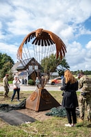 Memorial Unveiled in Grave Honors 1st Lt. Hanford A. Files