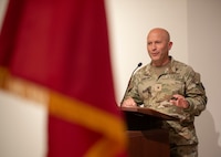 Brig. Gen. Samulski delivers remarks