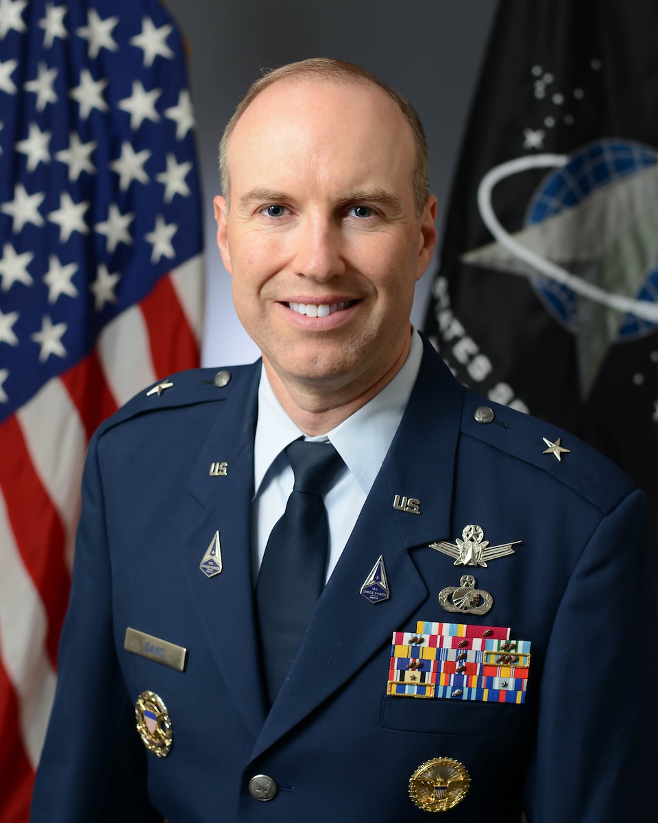 The official portrait of Brig. Gen. Davis