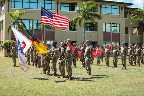 New 303rd Maneuver Enhancement Brigade commander takes charge, emphasizes welfare, readiness and physical fitness