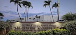 KAPOLEI, Hawaii – The front gate of Coast Guard Air Station Barbers Point. The air station plays a critical role in supporting Coast Guard missions including search and rescue, law enforcement, and environmental protection. (U.S. Coast Guard photo)
