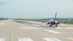 The 36th Fighter Squadron and Republic of Korea Air Force's 152nd Fighter Squadron conducted combined flight operations during Buddy Squadron 25-5 at Cheongju Air Base, Republic of Korea, Sept. 9-11, 2025.