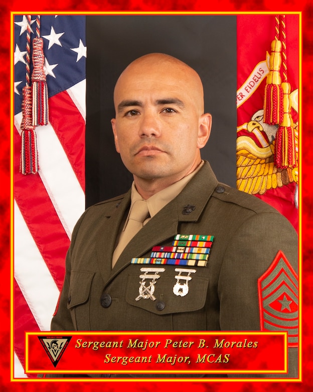 Sergeant Major Peter B. Morales III Official Biography Photo