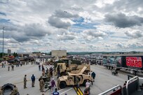 More than 6,000 visitors explore the Vermont National Guard Open House at the Vermont Air National Guard Base.