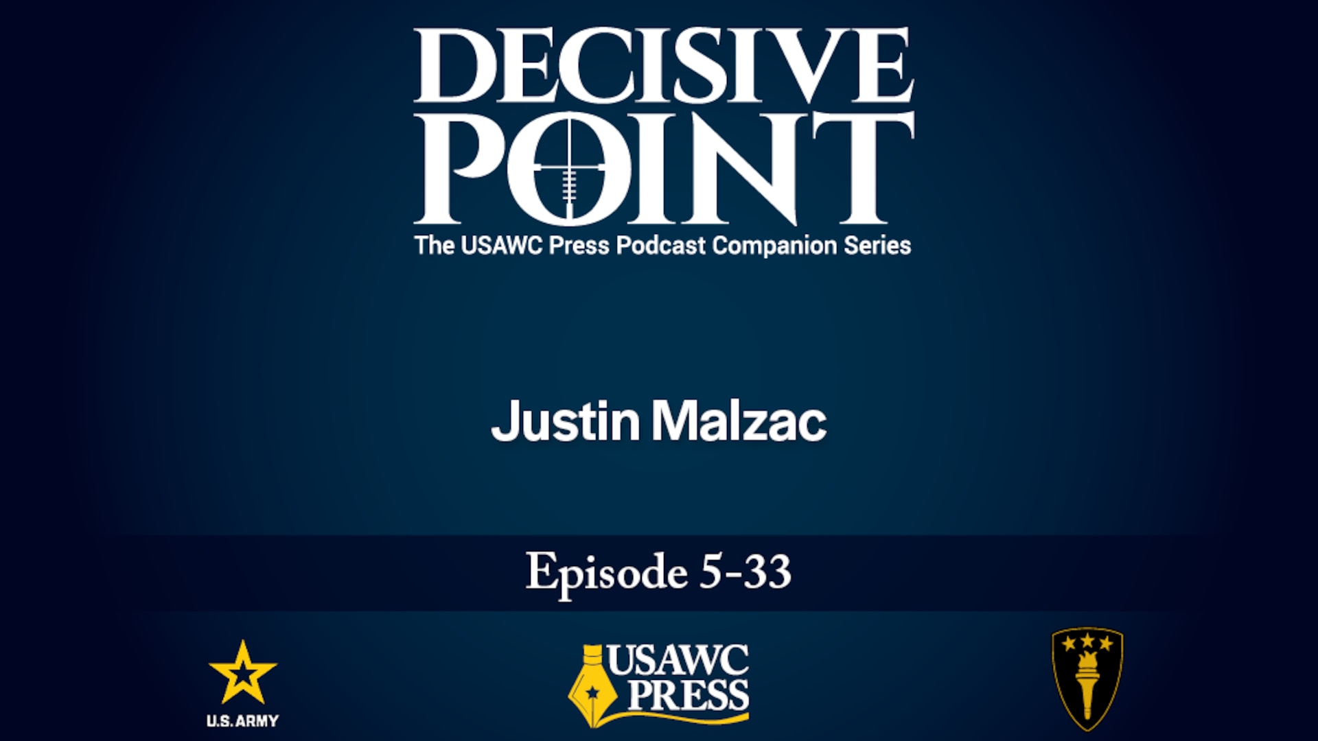 Slide for Decisive Point Podcast – Ep 5-33 – Justin Malzac – Korea: The Enduring Policy Blindspot