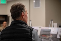 U.S. Rep. Ed Case tours a Missile Alert Facility as part of a congressional delegation visit at Minot Air Force Base, North Dakota, Sept. 13, 2025. The congressman toured Miot AFB to get a first-hand account of the mission of the B-52H Stratofortress and Minuteman III intercontinental ballistic missiles.