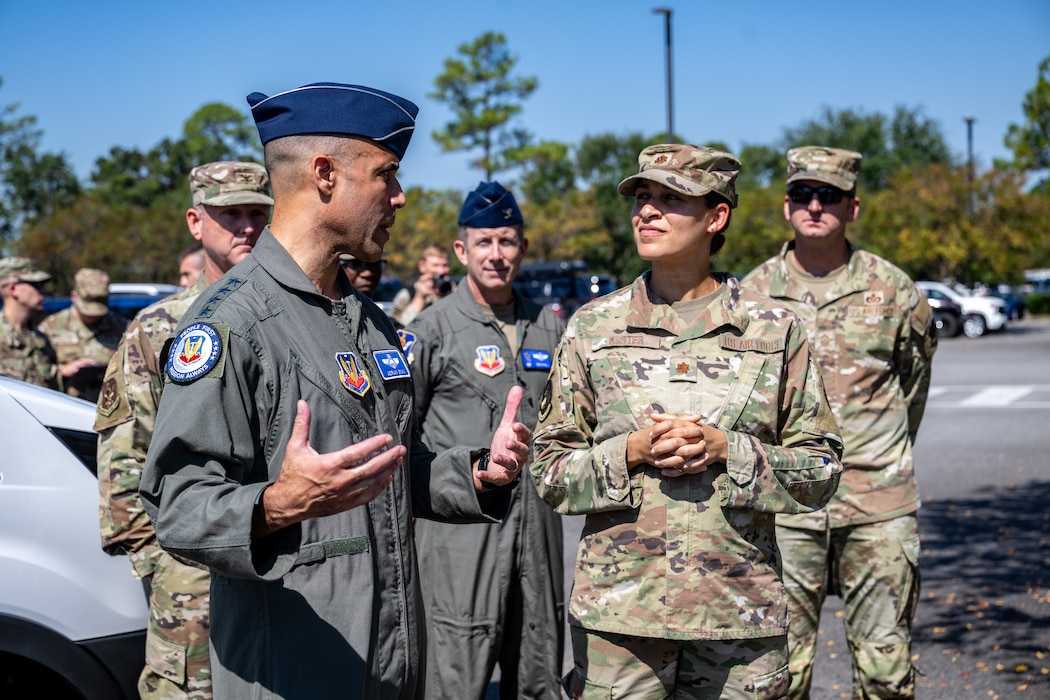 ACC Leadership visits Moody, highlights mission readiness and warfighter capabilities