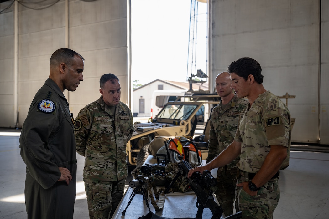 ACC Leadership visits Moody, highlights mission readiness and warfighter capabilities
