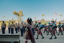 Marine Band San Diego perform at the 159th Scottish Highland Gathering and Games