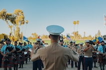Marine Band San Diego perform at the 159th Scottish Highland Gathering and Games