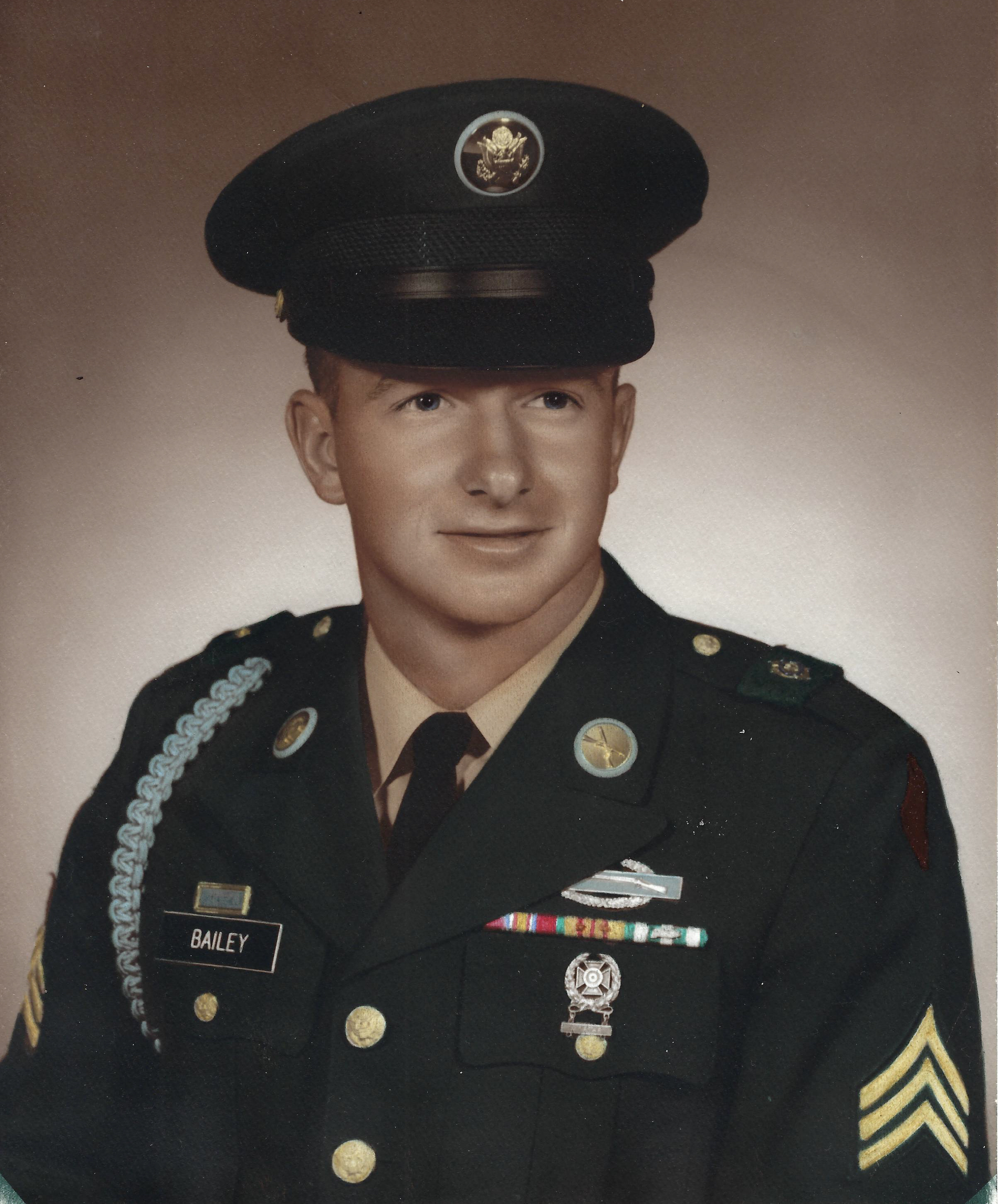 U.S. Army Al Bailey, a Vietnam veteran, is pictured after returning from Vietnam in early 1968. Bailey is also the president of Honor Flight Dayton. (Courtesy photo from Bailey)