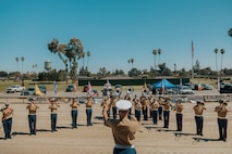 Marine Band San Diego perform at the 159th Scottish Highland Gathering and Games