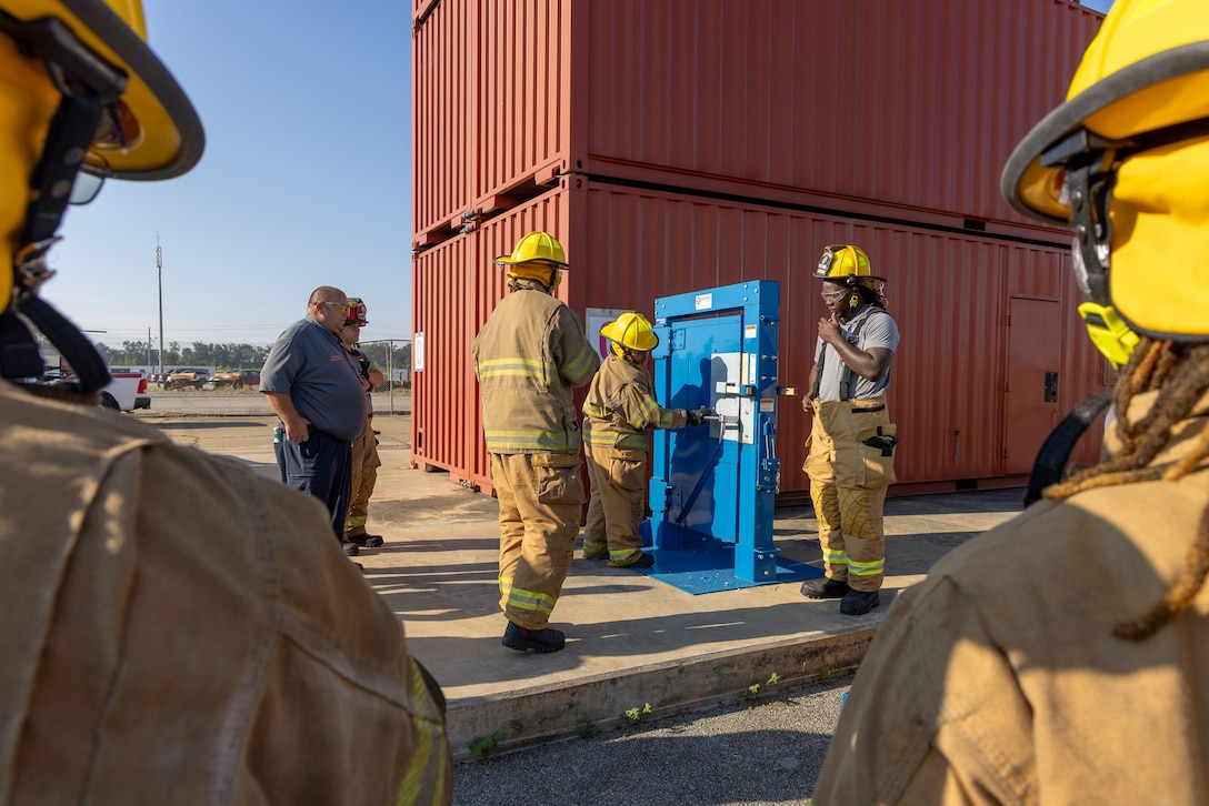 AFD recruit training at MCLBA