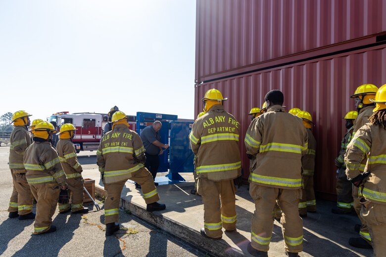 AFD recruit training at MCLBA