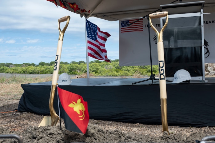 The groundbreaking ceremony for the landmark fuel storage facility marked a significant step forward in the U.S.-PNG partnership, highlighting the shared benefits of the U.S.-PNG Defense Cooperation Agreement and reaffirming both nations’ joint commitment to regional stability.