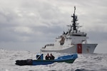 U.S. Coast Guard crews conduct counter-drug operations in the Eastern Pacific Ocean as part of Operation Pacific Viper. The operation highlights the Coast Guard’s commitment to disrupting transnational criminal organizations and preventing the flow of illicit drugs into the United States. (U.S. Coast Guard photo)