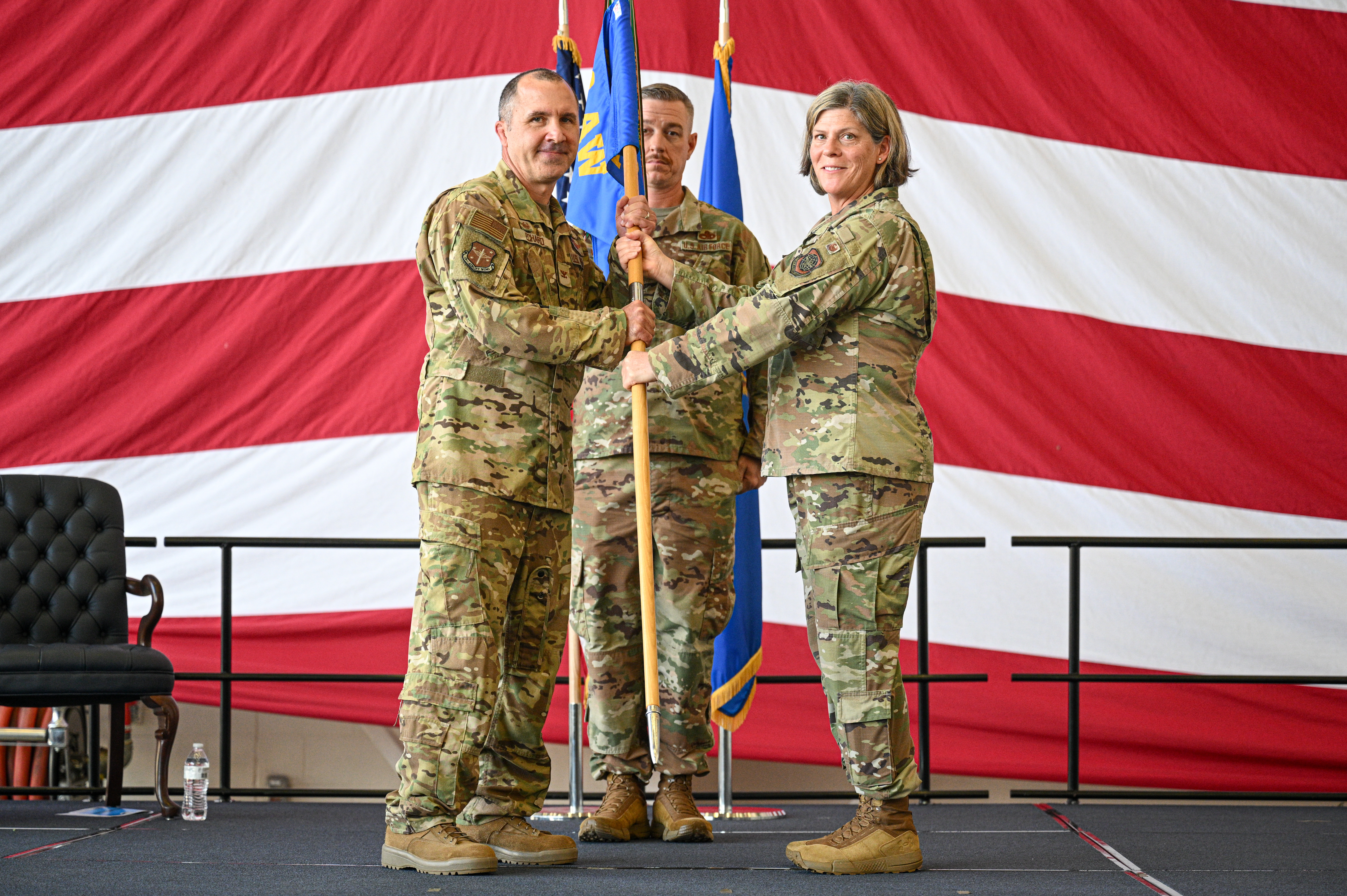 19th AW inactivates OG and MXG, honors storied legacy > Little