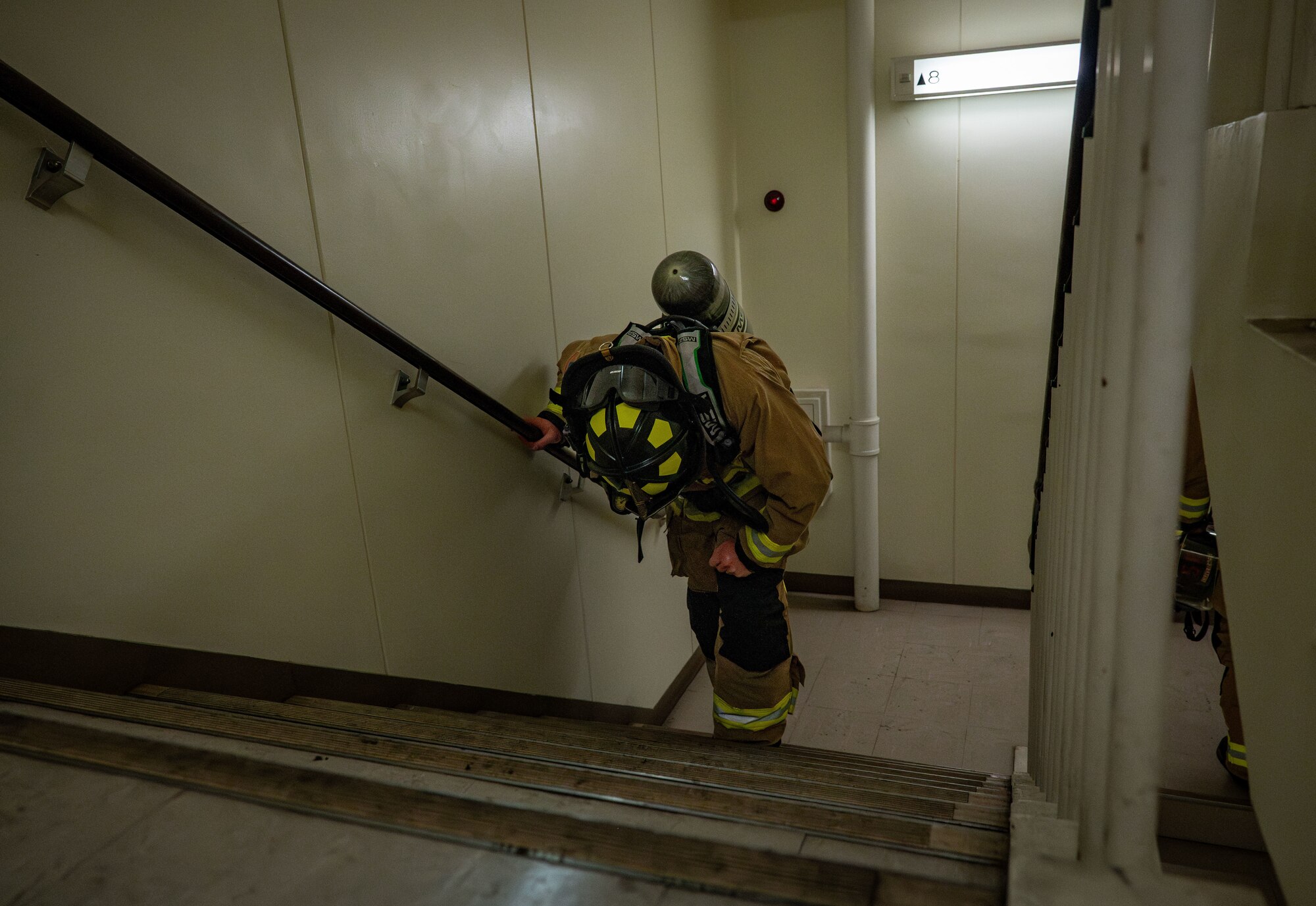 Participants climbed 110 floors to honor 9/11.