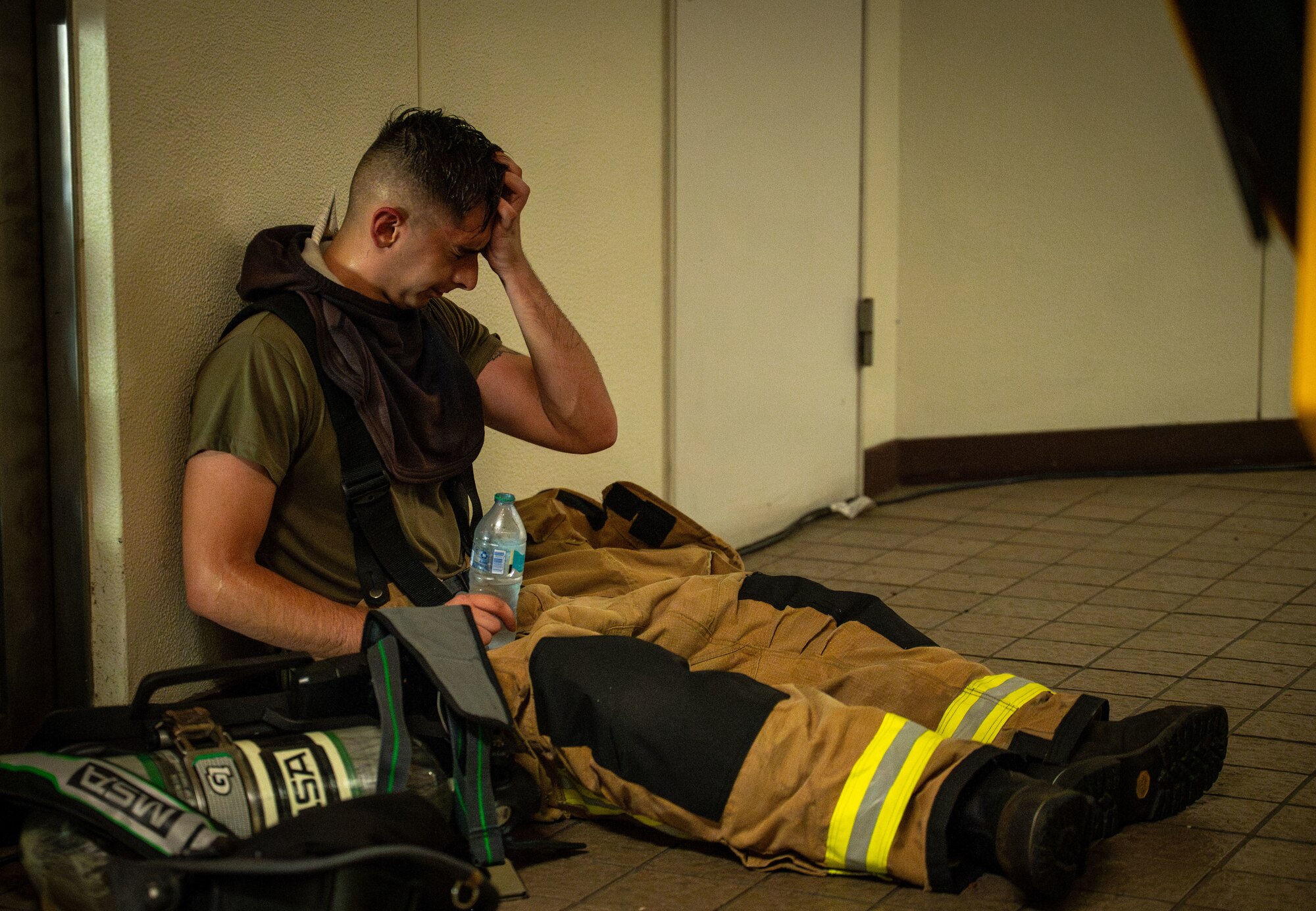 Participants climbed 110 floors to honor 9/11.