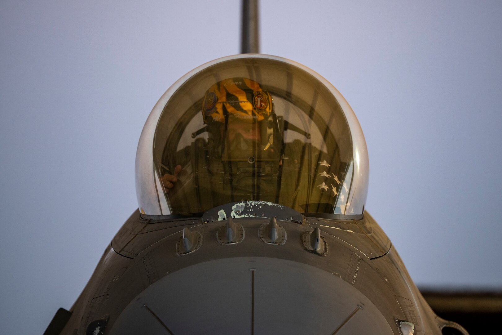 Pilot in F-16