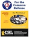 Cover of For the Common Defense: 2025 Homeland Defense Symposium Compendium
