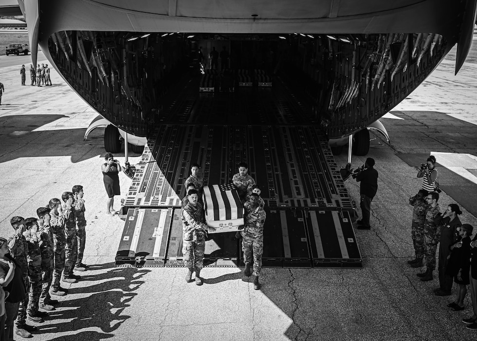 The DPAA gathers volunteers to aid POW/MIA fallen warriors in finally being put to proper rest. That process includes the Honor Carry. 