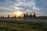 Runners participate in the 2025 Air Force Marathon through Huffman Prairie on Sept. 20, 2025, at Wright-Patterson Air Force Base, Ohio. The marathon marks the 29th edition since its inception in 1997. (U.S. Air Force photo by Jack Gardner)