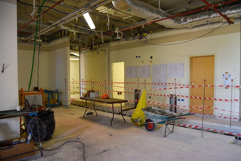 indoor construction site