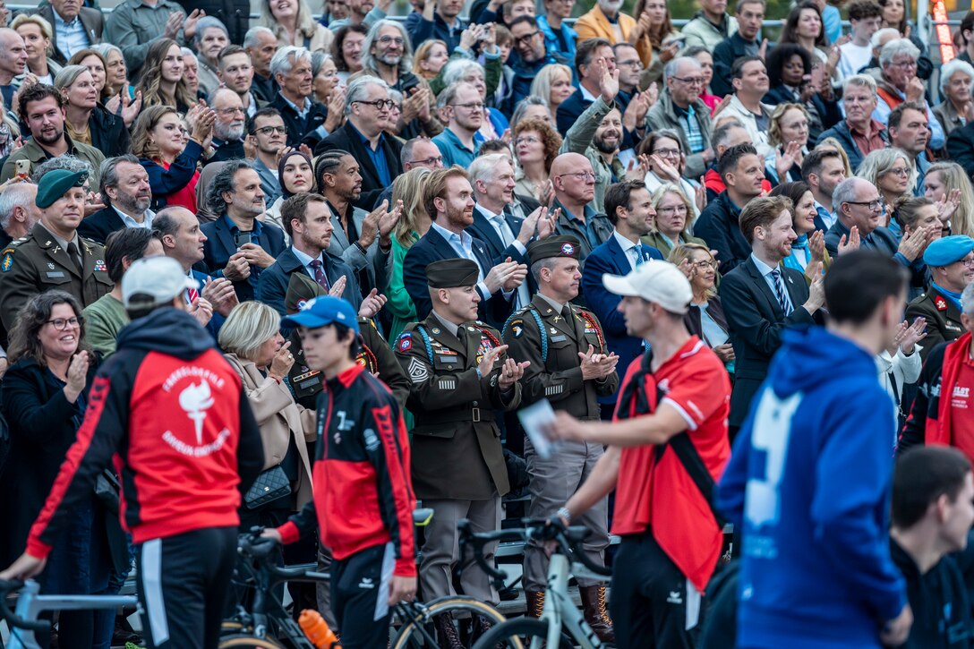 Remembrance procession in Eindhoven