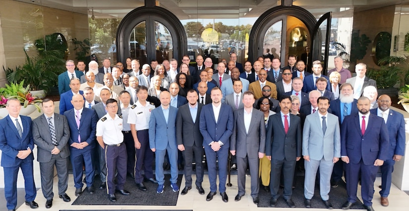 Nearly 80 representatives from the U.S. government, industry and HAWK member organizations attended the 30th HAWK International Program Management Review/Fair Share Sustainment Operations event in New Orleans from Sept. 8–12, 2025.