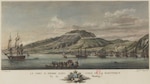 View of the St. Pierre roadstead, in : Nouvelles vues perspectives des ports de France dessinées pour le Roi par M. Ozanne, Ingénieur de la Marine, gravées par Y. Le Gouaz (1776). French National Library.