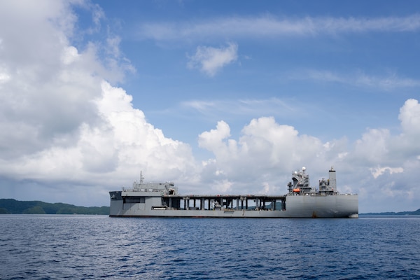 The USS John L. Canley Arrives in Koror, Palau, Sept. 22, 2025