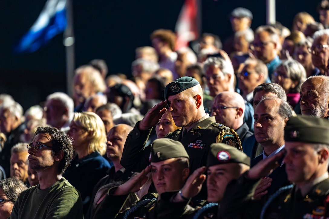 Remembrance procession in Eindhoven