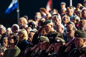 Remembrance procession in Eindhoven