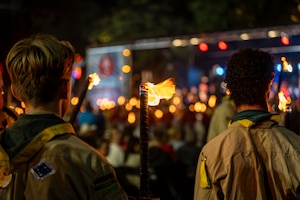 Remembrance procession in Eindhoven