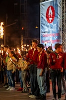 Remembrance procession in Eindhoven