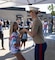 LCpl Bruno Visits a San Diego Wave Game